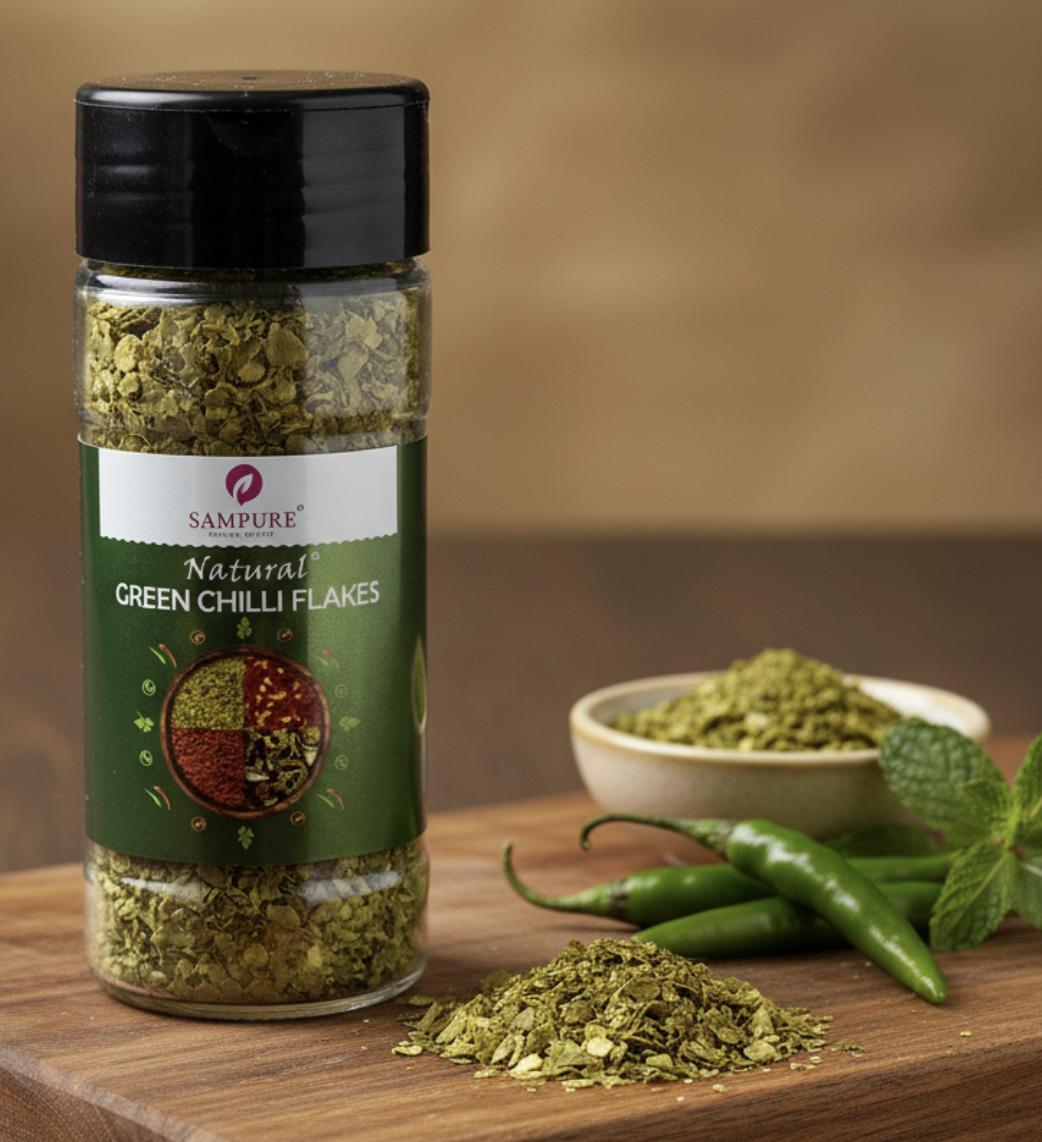Green Chilli Flakes 6g